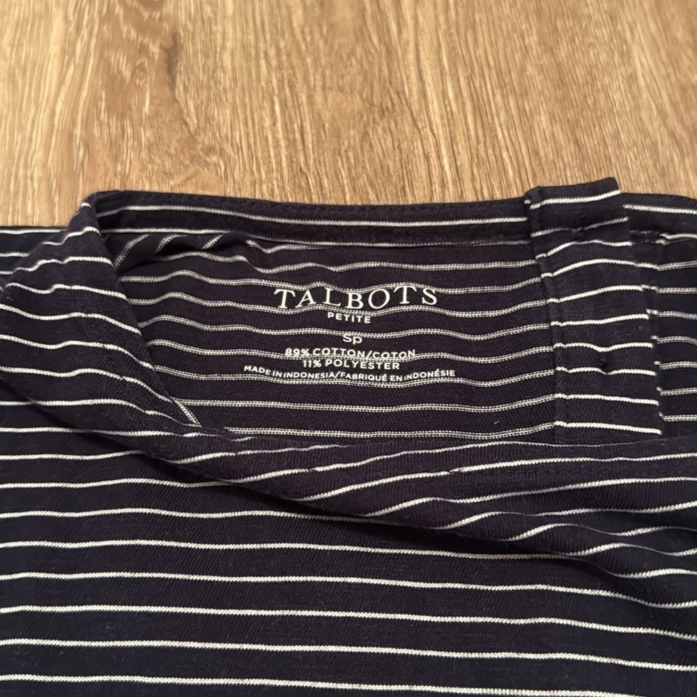 Talbots Striped Shirt - Picture 2 of 2